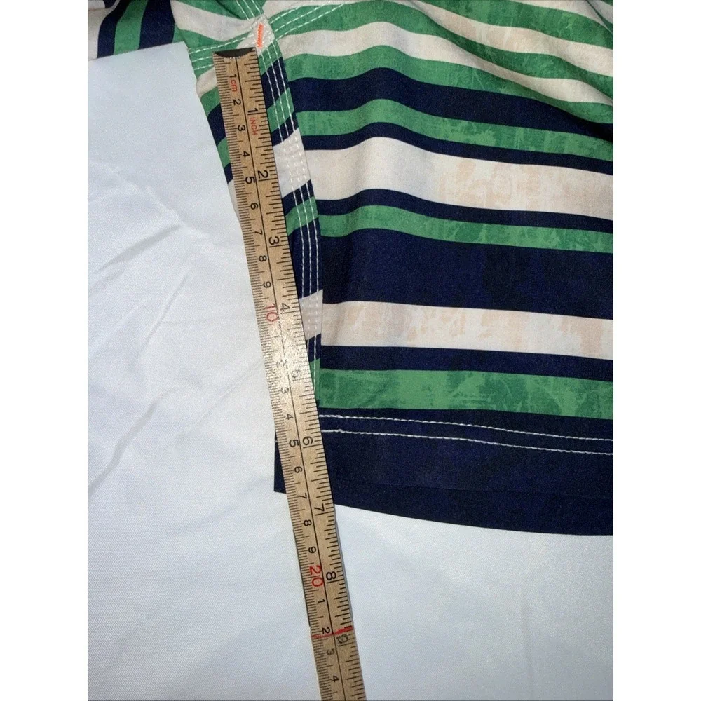 Sperry‎ Top-Sider striped swim trunks board shorts, men's size 38